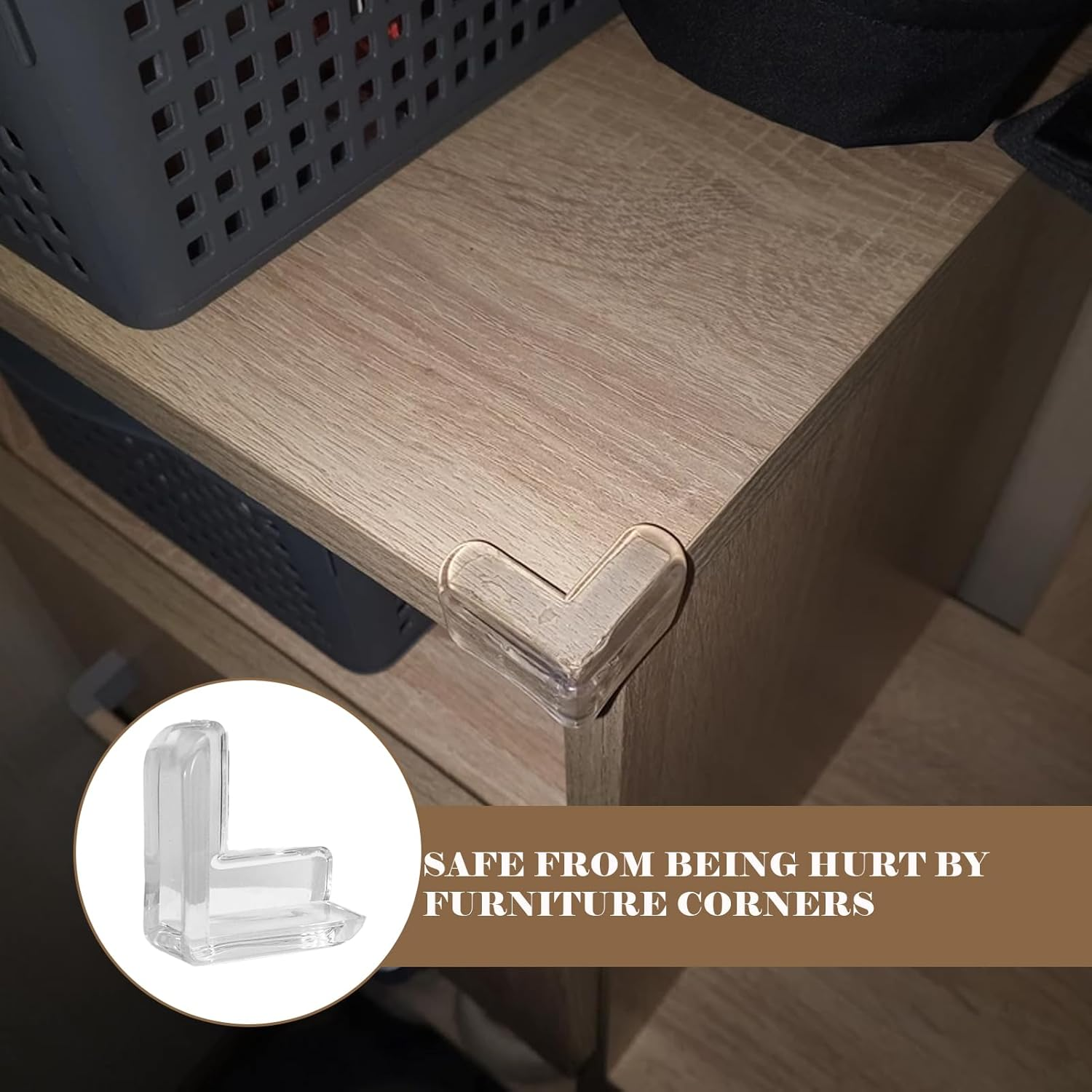 Corner Protector, 30 Pack Table Corner Protectors for Baby, Baby Proofing for Sharp Edges, Table & Furniture Corner Covers Protectors with Cushion - Easy Installation for Childproofing image number 3