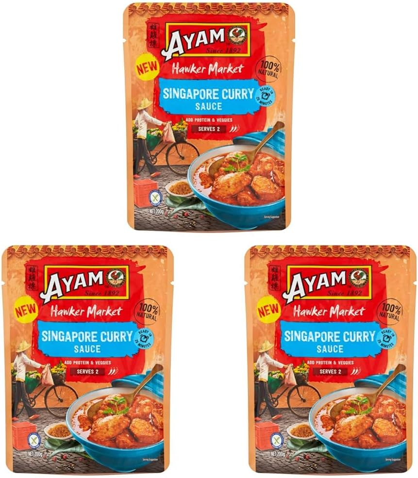 Ayam Hawker Market Singapore Curry Sauce 200 G image number 2