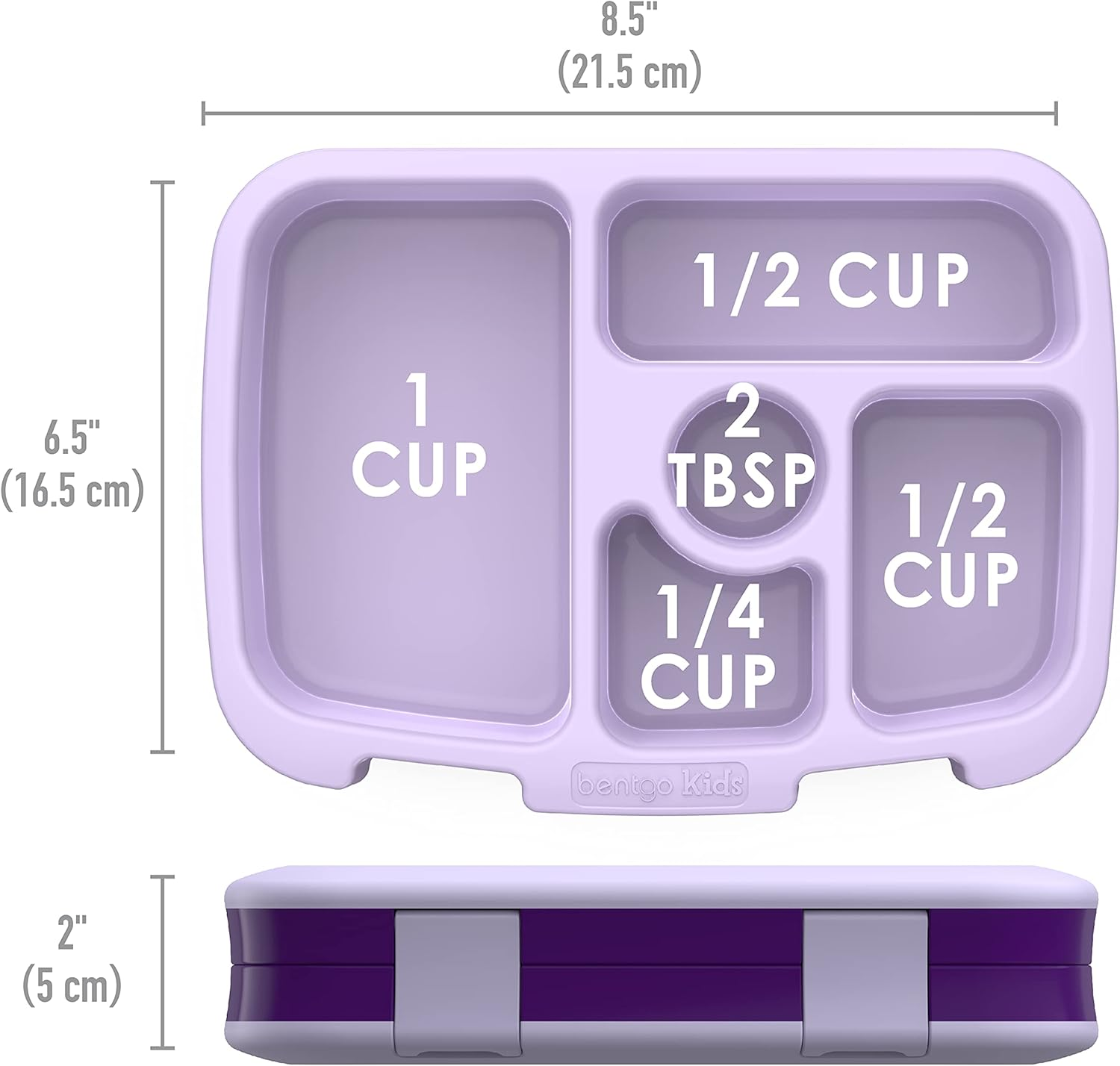 Bentgo Kids Prints Lunch Box - Unicorns image number 5