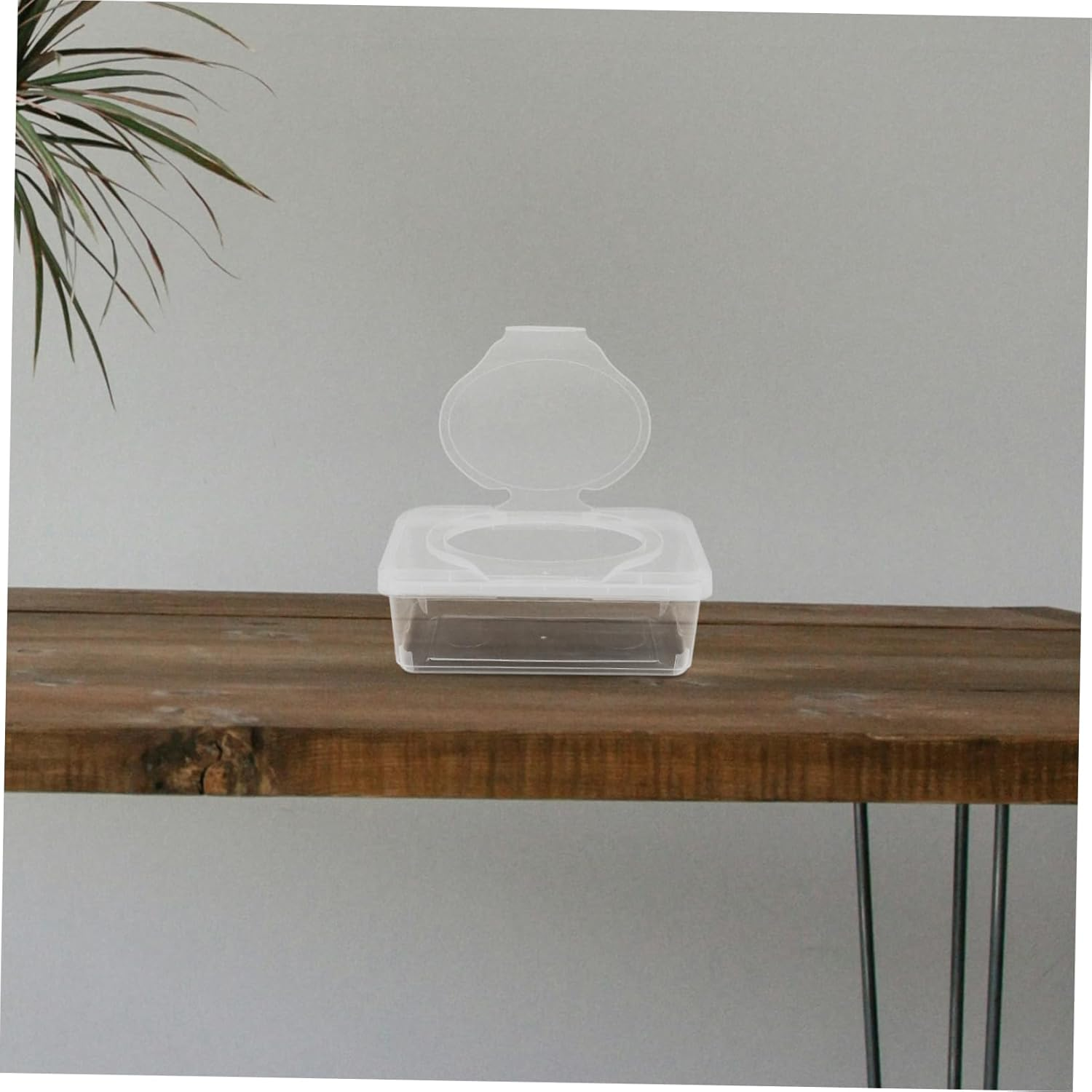 LABRIMP 2Pcs Wet Wipes Storage Box Flip- Tissue Dispenser Wipes Holder for Home Office Car image number 6