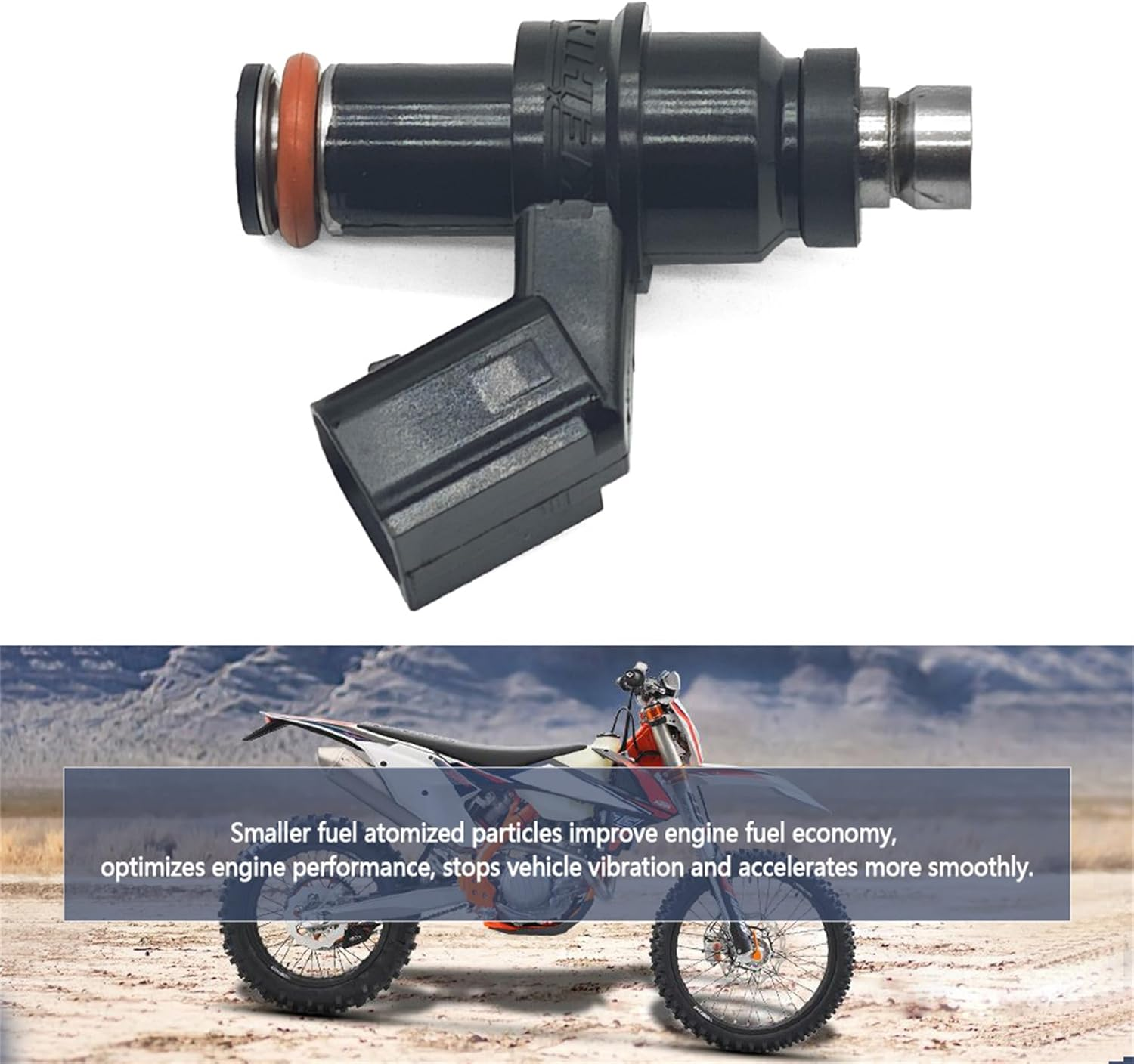 SIDMILE 12 Holes Fuel Injector Fit for KTM 350 450 500 SXF XCF EXCF XCW EXC 2012-2016 Replace 75041023144 image number 2