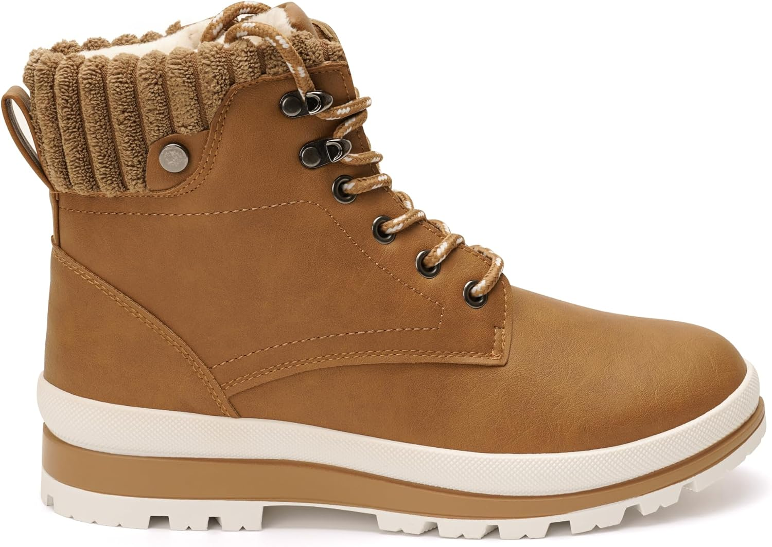 GLAMORA Women Waterproof Winter Warm Lined Boots Non Slip Sole Thermal Faux Fur image number 3