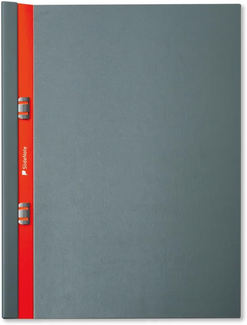Slidenote Pagebase Slide Notebook, A4, Light Brown, 360&deg; Deployment, One-Touch, No Drilling Required, Folded, Copy Paper, Made in Japan