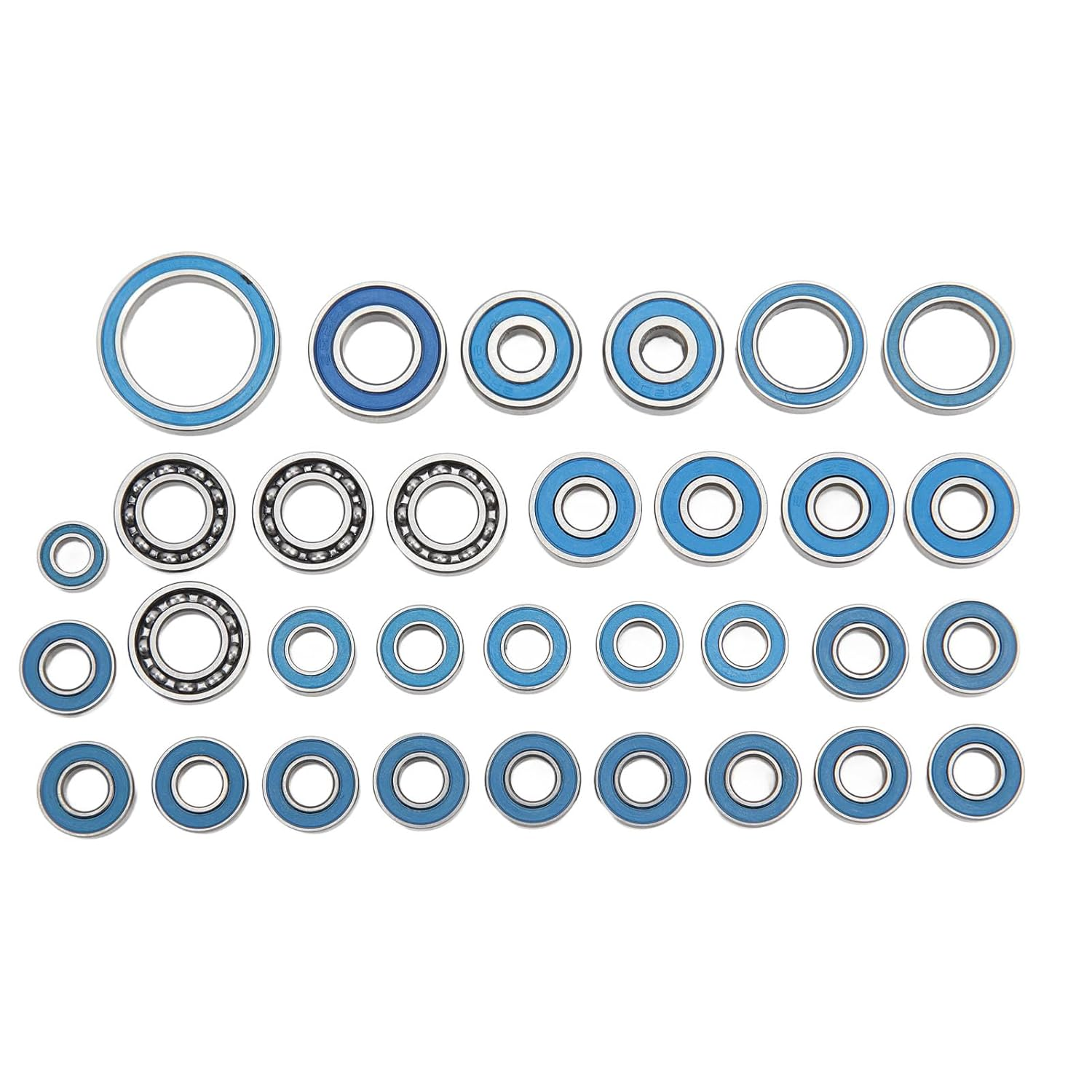 Domary RC Car Steel Sealed Bearing Kit for Axial Capra 1.9 Unlimited Trail 1/10 RC Car image number 6