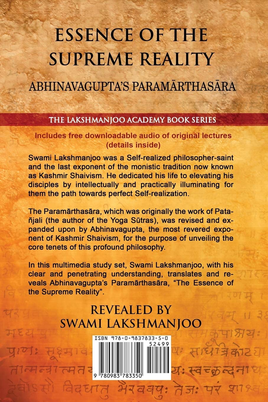 Essence of the Supreme Reality: Abhinavagupta'S Paramarthasara image number 3
