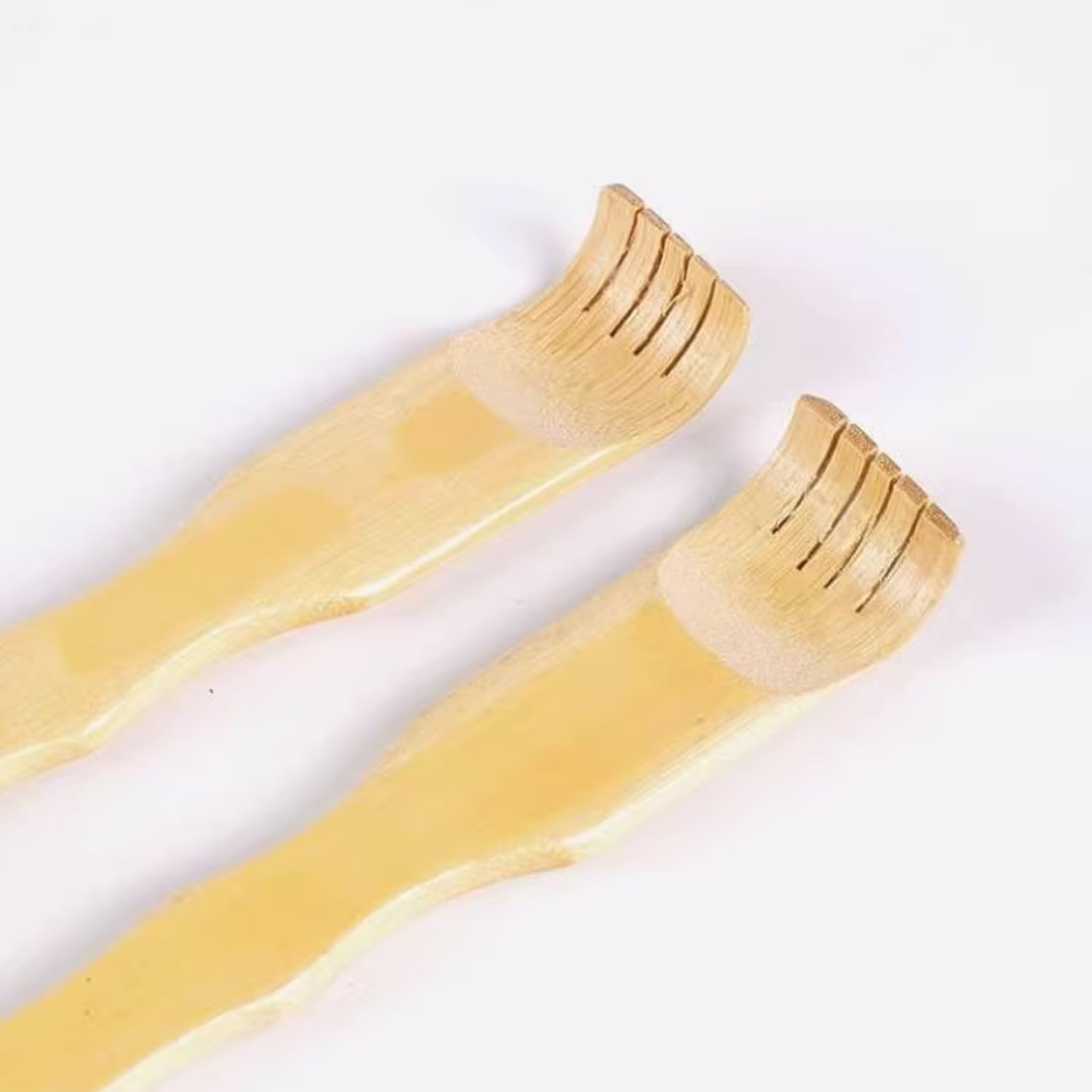 2X Long Reach Bamboo Scratch Back Scratcher Body Massage Itchy Relieve image number 4