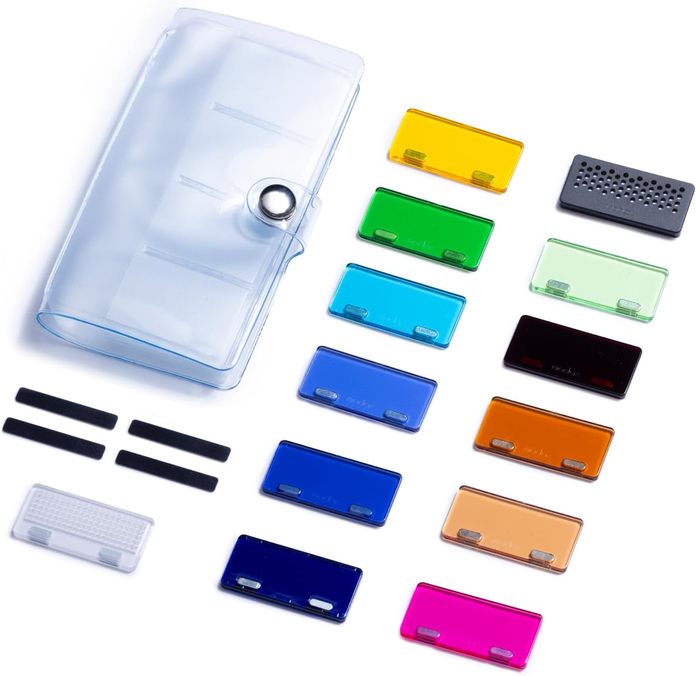 Godox MA01 Magnetic Attachment, Including Honeycomb Grids, Diffusers, Color Filters (CTO/CTB), Creative Gels for Godox IM20 IM22 IT20 IT22 image number 5