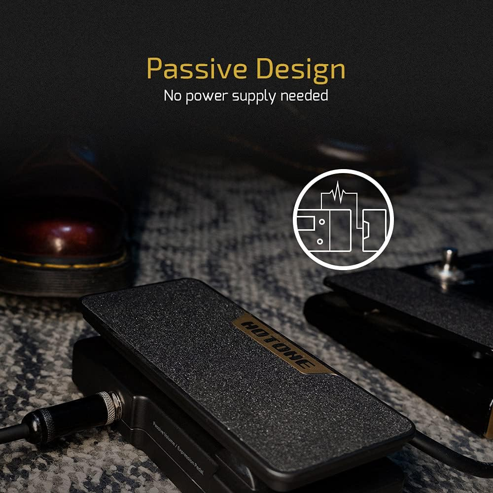 Hotone Volume Expression 2 in 1 Guitar Effects Pedal Passive EXP Ampero Press Guitar Pedal image number 2