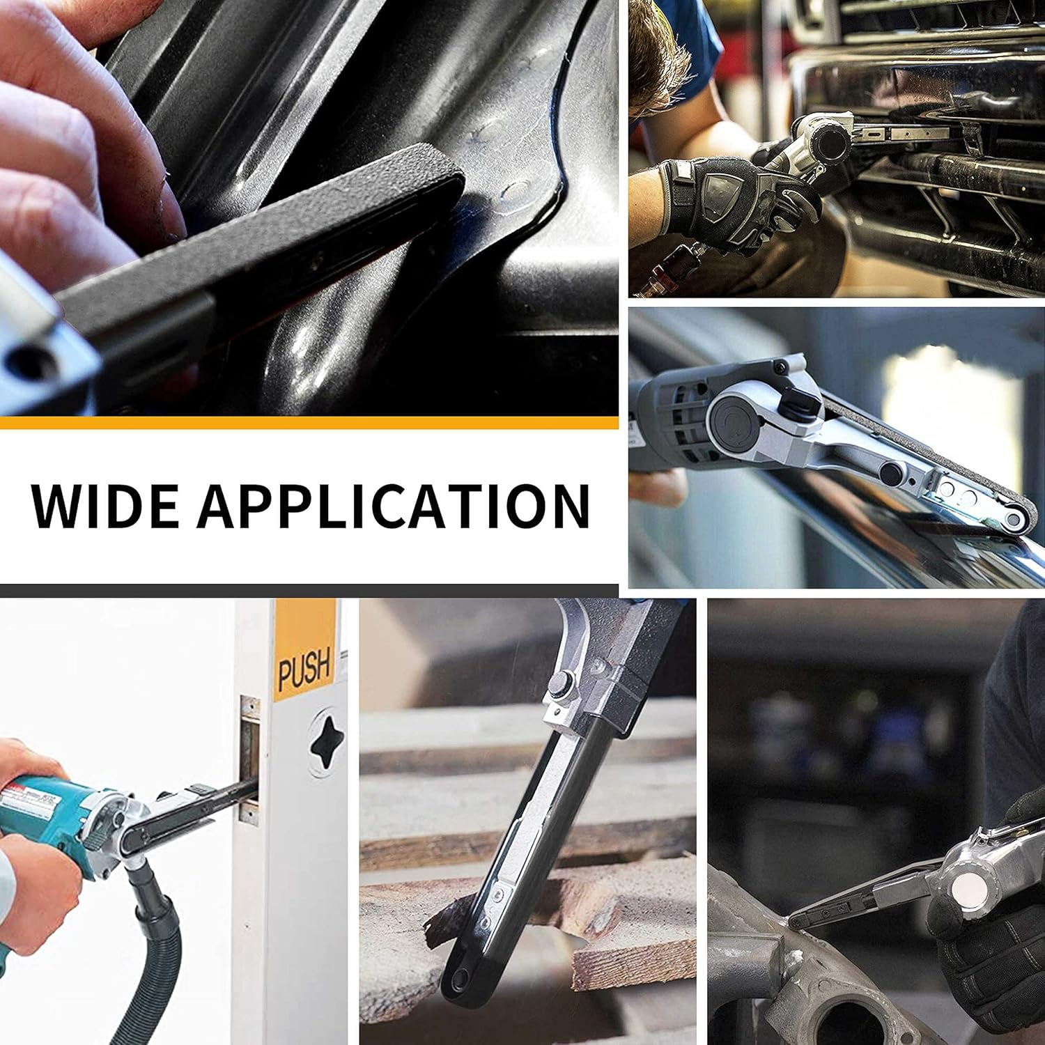 Sruhrak Sanding Belts 13 X 457 Mm Pack of 30 800 Grit Silicon Carbide Sanding Belts for Polishing and Rust Removal of Metal