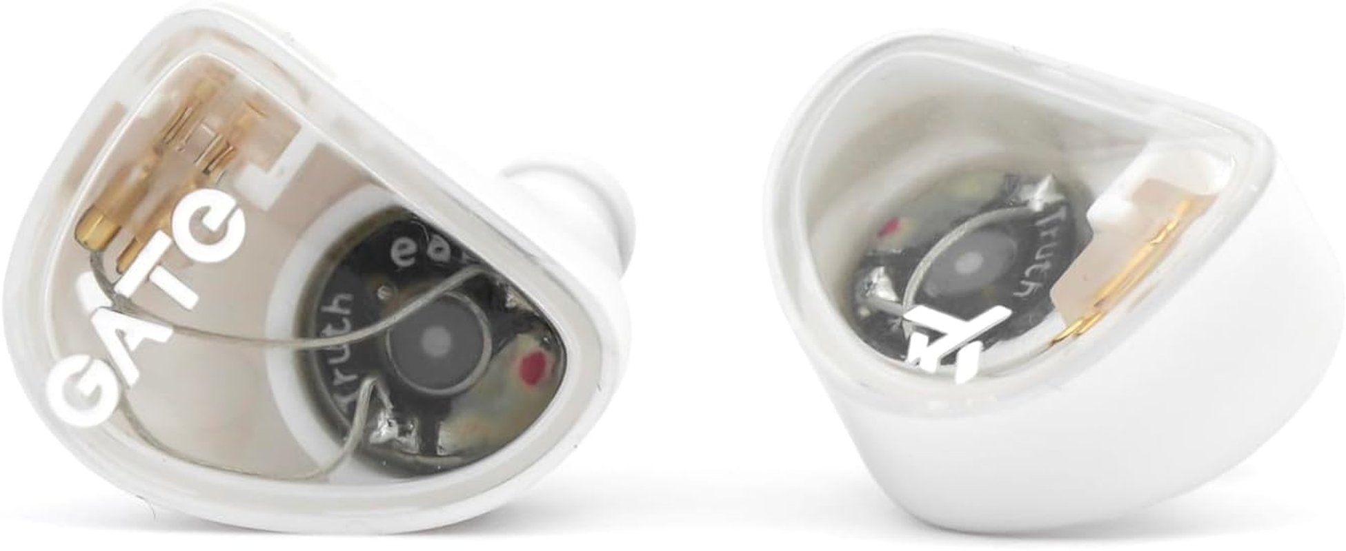 TRUTHEAR GATE Cost-Effective Dynamic Driver In-Ear Headphone with 0.78 2Pin Cable (White, No Mic) image number 4