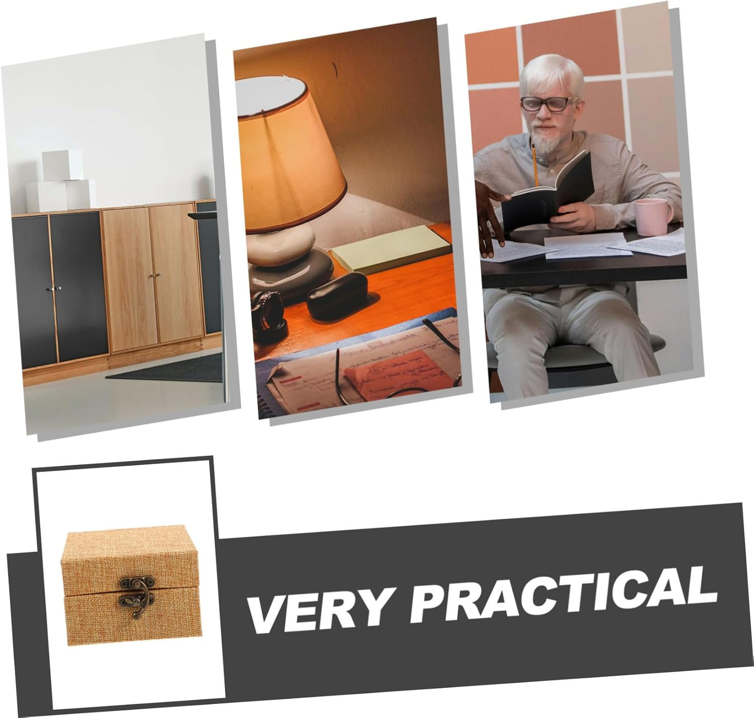 ARTIBETTER Vintage Brocade Box for Ink Paste Calligraphy Stamp Keepsakes Unique Storage for Jewelry and Trinkets Present for Friends and Art Lovers image number 1