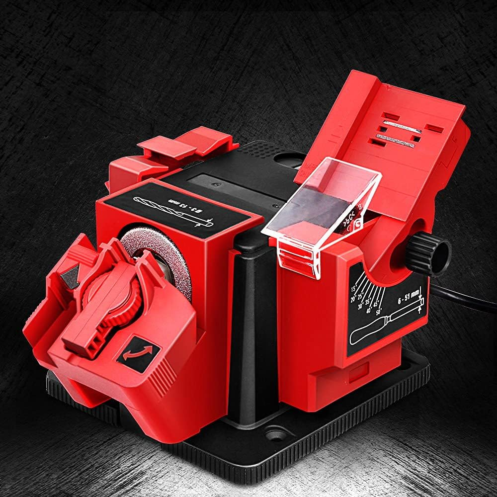 Giantz Tool Sharpener, 96W Electric Multi Tools Function Sharpeners Drill Bit Knife Scissors Chisel Sharpening Machine Equipment, Diamond Grinding Wheel Bench Mountable 20 X 18 X 16Cm image number 3