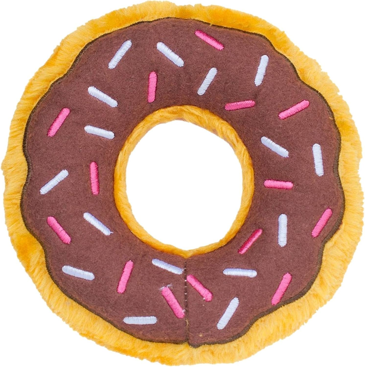 Zippy Paws Plush Dog Squeaker Toy,