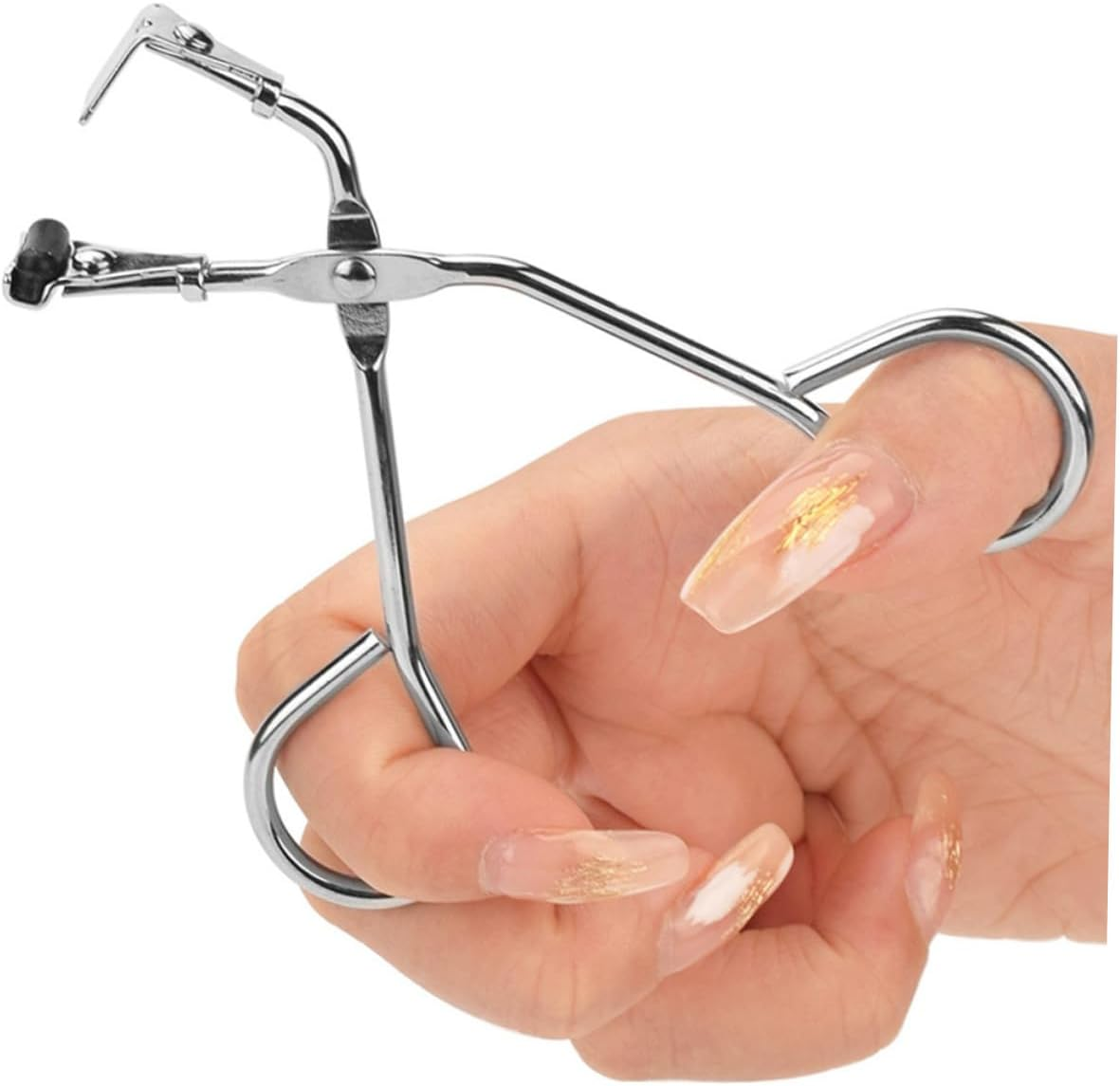 FRCOLOR Portable Partial Eyelash Curler Compact Eyelash Curling Device for Women Multi-Functional Makeup Tools