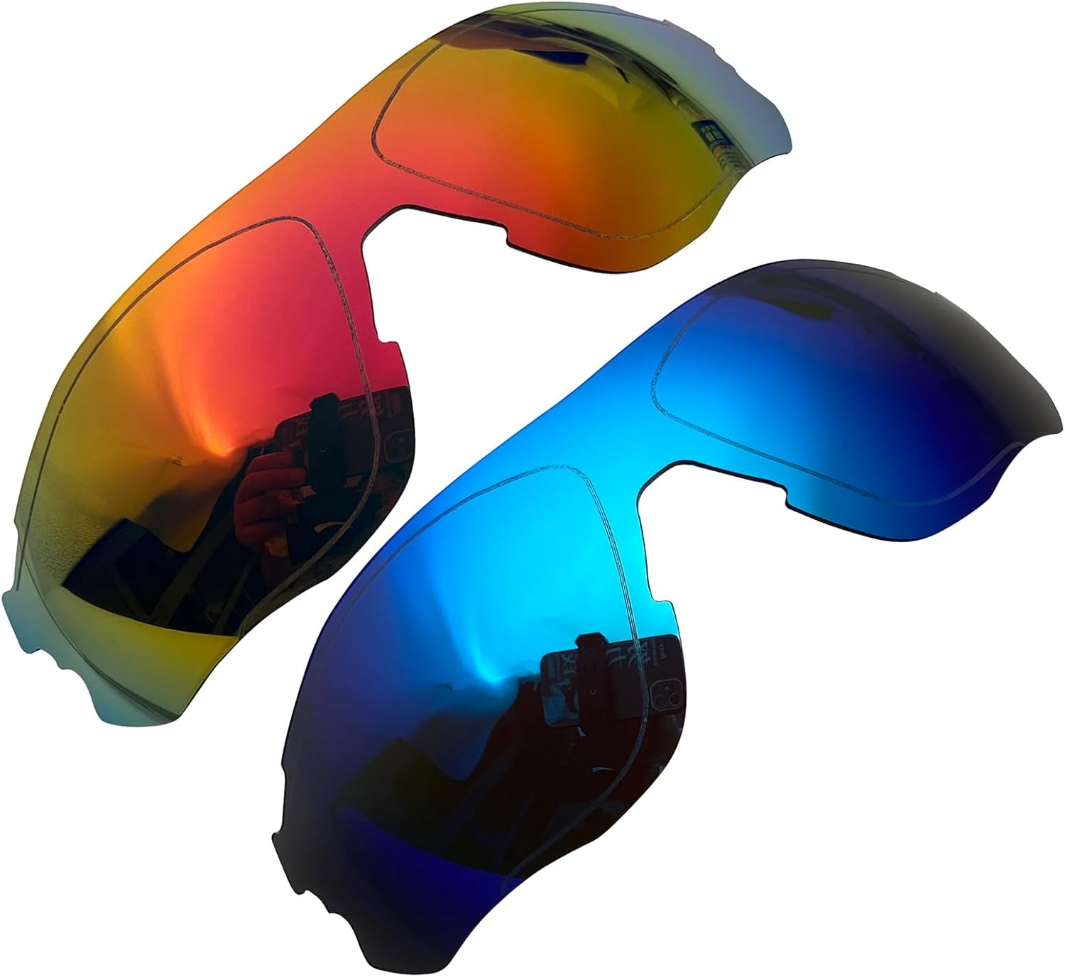 Polarized Replacement Lenses for Oakley Evzero Path OO9308 Sunglass (Sliver) image number 4