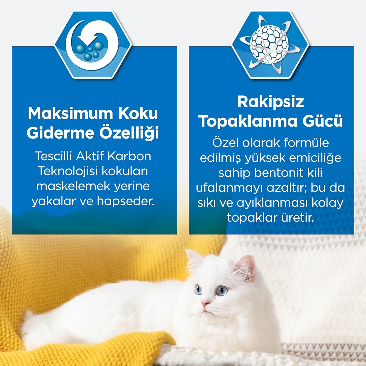 Ever Clean Naturally - 99.9% Natural Clumping Cat Litter with an Optimal Blend of Clay and Corn, 10L image number 2