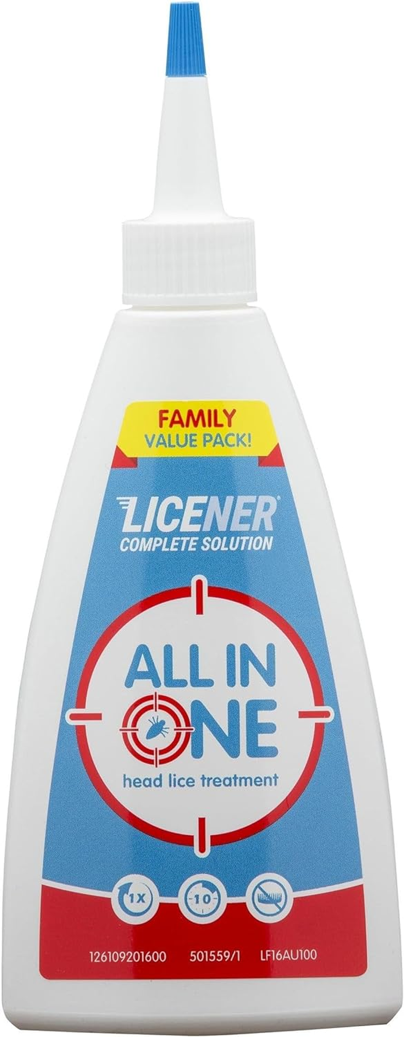 Licener Complete Solution All-In-One Head Lice Single Treatment Shampoo 200 Ml