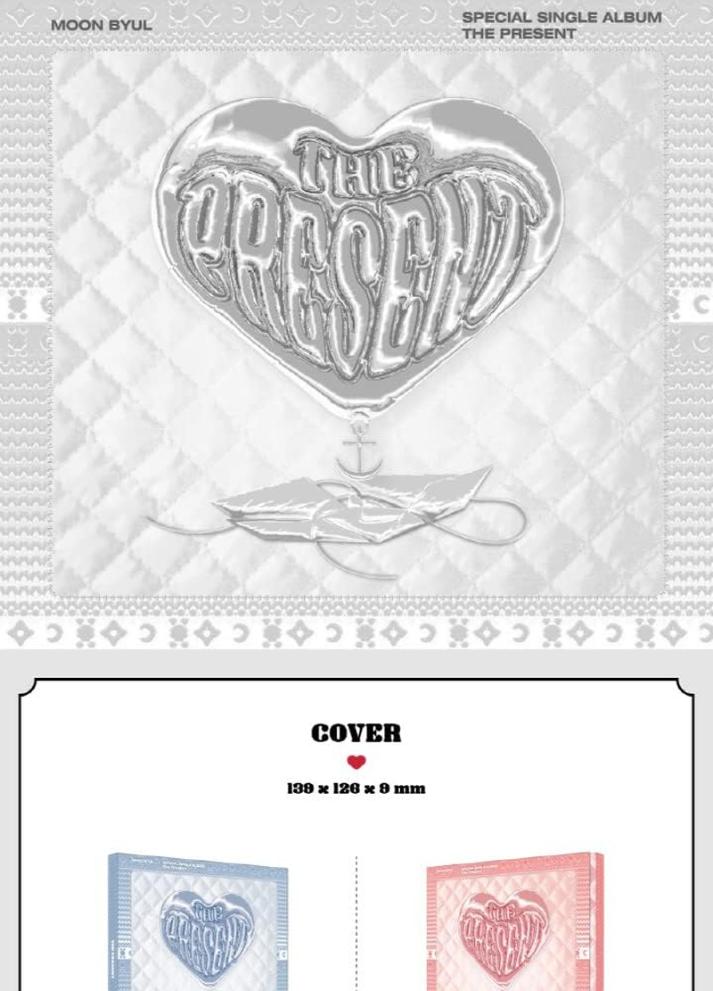 MAMAMOO MOONBYUL the PRESENT Special Single Album Bestie Version Cd+7P Postcard+1Ea Character Board+1P Big Photocard+2P Photocard+Tracking Sealed image number 4