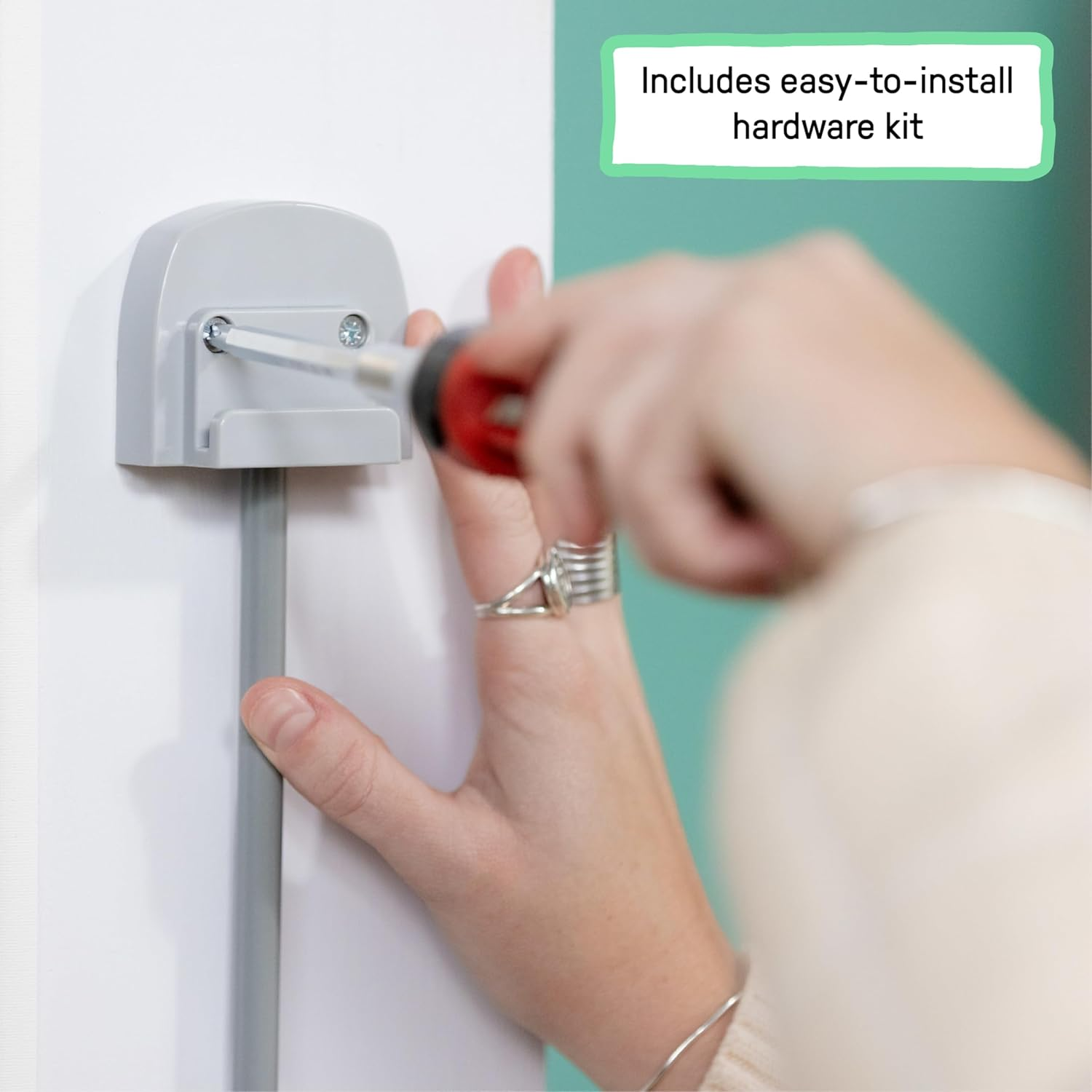 Summer by Ingenuity, the Thruway 52W Series, Baby Gate, Black, Infant to Toddler image number 1