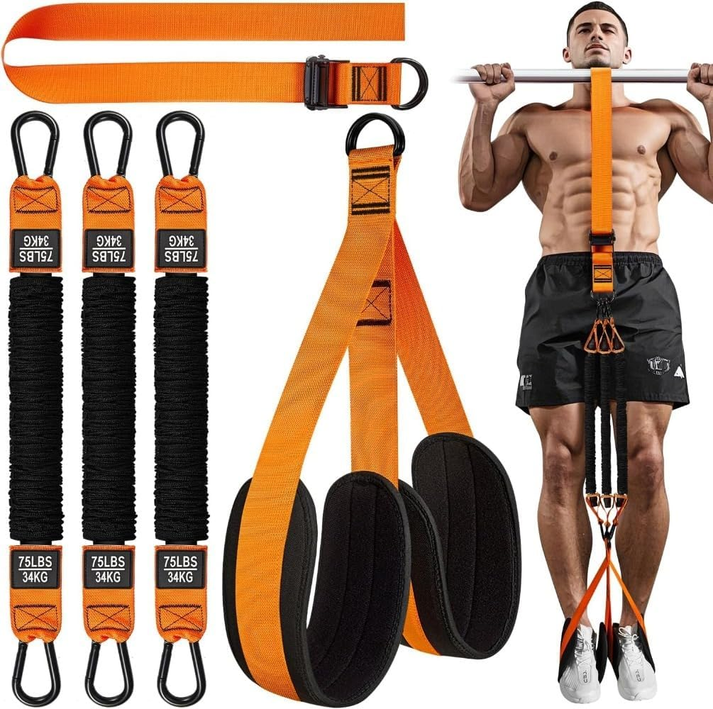 Adjustable Heavy Duty Resistance Bands - 3 Bands for Pull up Assistance Gym