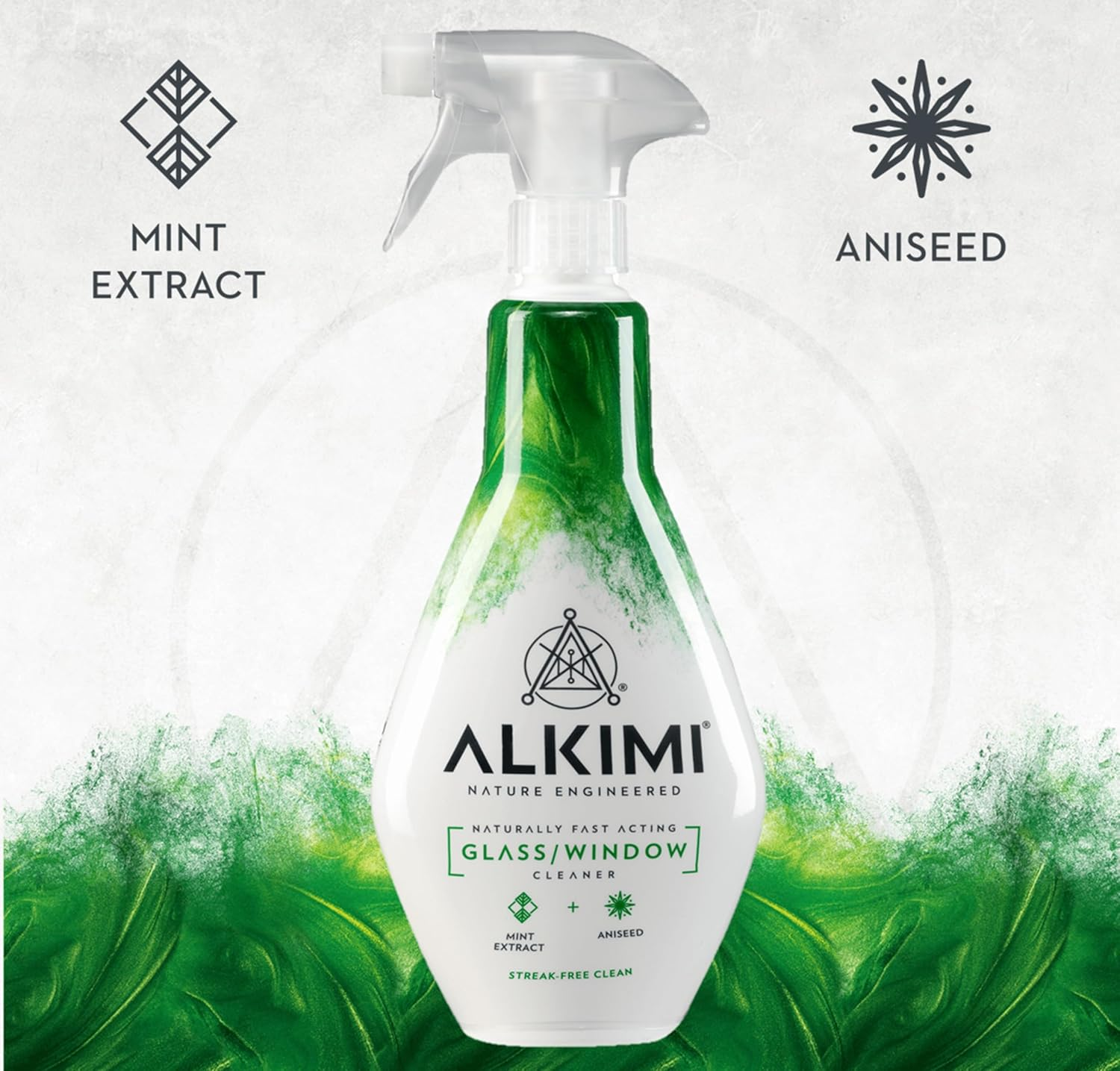 ALKIMI Home Essentials Cleaning, Variety Pack of 4 &ndash; Multipurpose, Bathroom, Kitchen & Glass Cleaner Spray &ndash; Natural Household Supplies Antibacterial Eco Cleaning Sprays image number 3