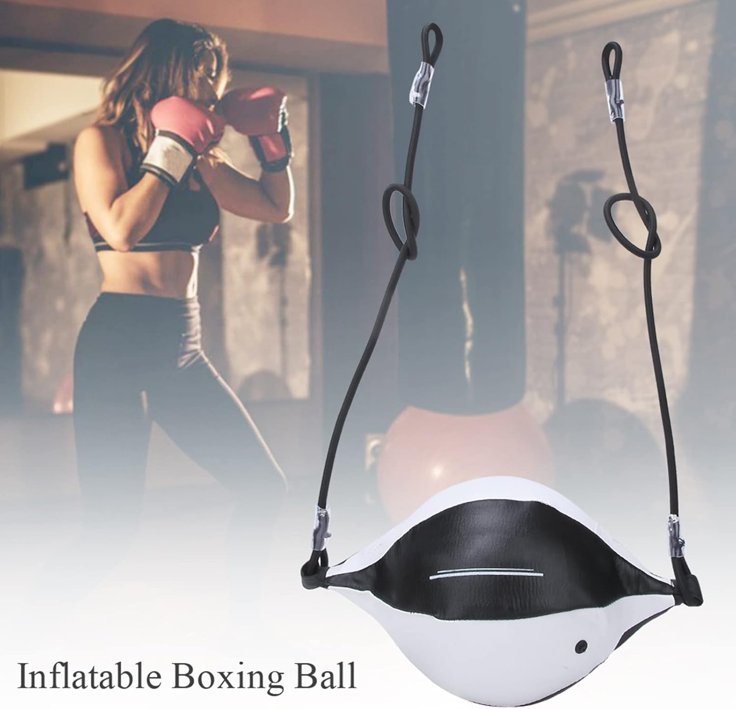 Inflatable Boxing Ball, Inflatable Punching Ball, Punching Speed Ball for Home Fitness