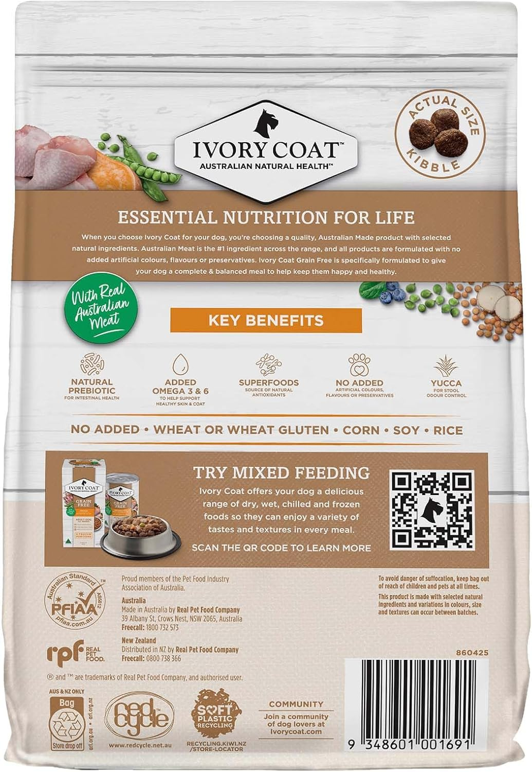 IVORY COAT ADULT CHICKEN & COCONUT OIL 13KG image number 6