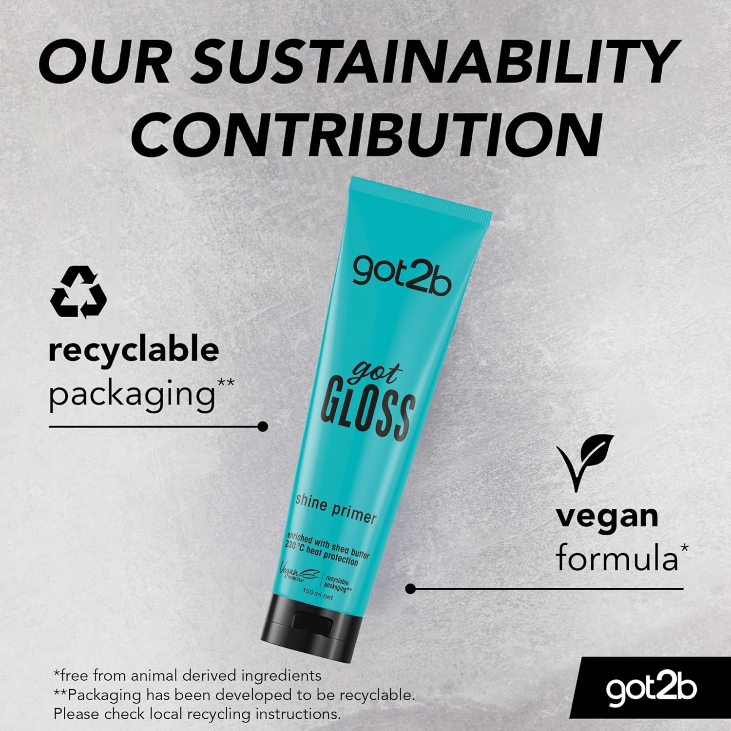 Got2B Got Gloss Glass Hair Shine Primer 150 Ml image number 3