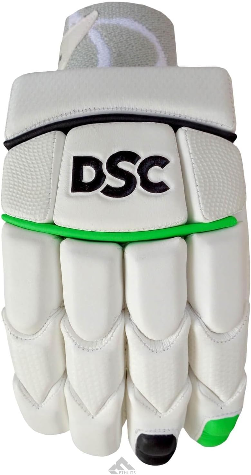 DSC Split Player Batting Gloves for Mens White, Right Hand image number 2