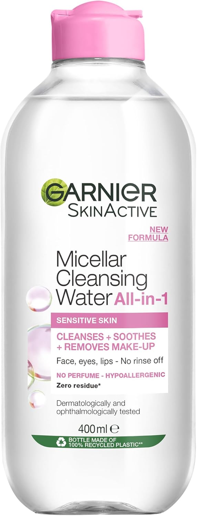 Garnier Skin Active Micellar Cleansing Water for All Skin Types 400Ml image number 4
