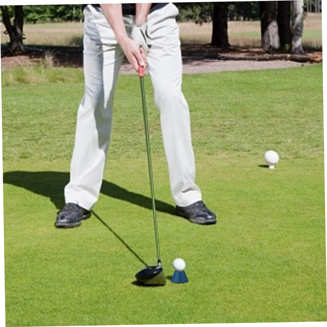 Rubber Golf Tees Winter Multicolor Golf Driving Range Holders with 4 Different Heights 12PCS image number 1