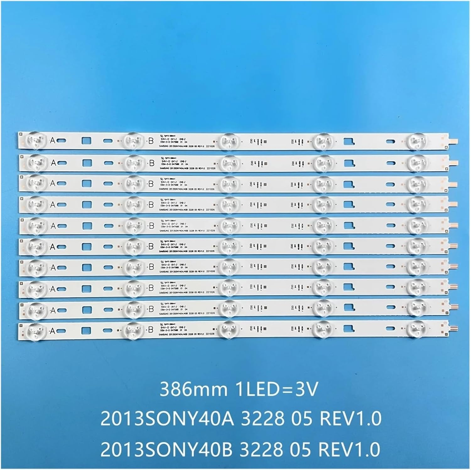 LED TV Backlight for S.-Ony KDL-40R483B KDL-40R493B KDL-40RM10B KDL-40R353C KDL-40R450B KDL-40R453B 40R455B