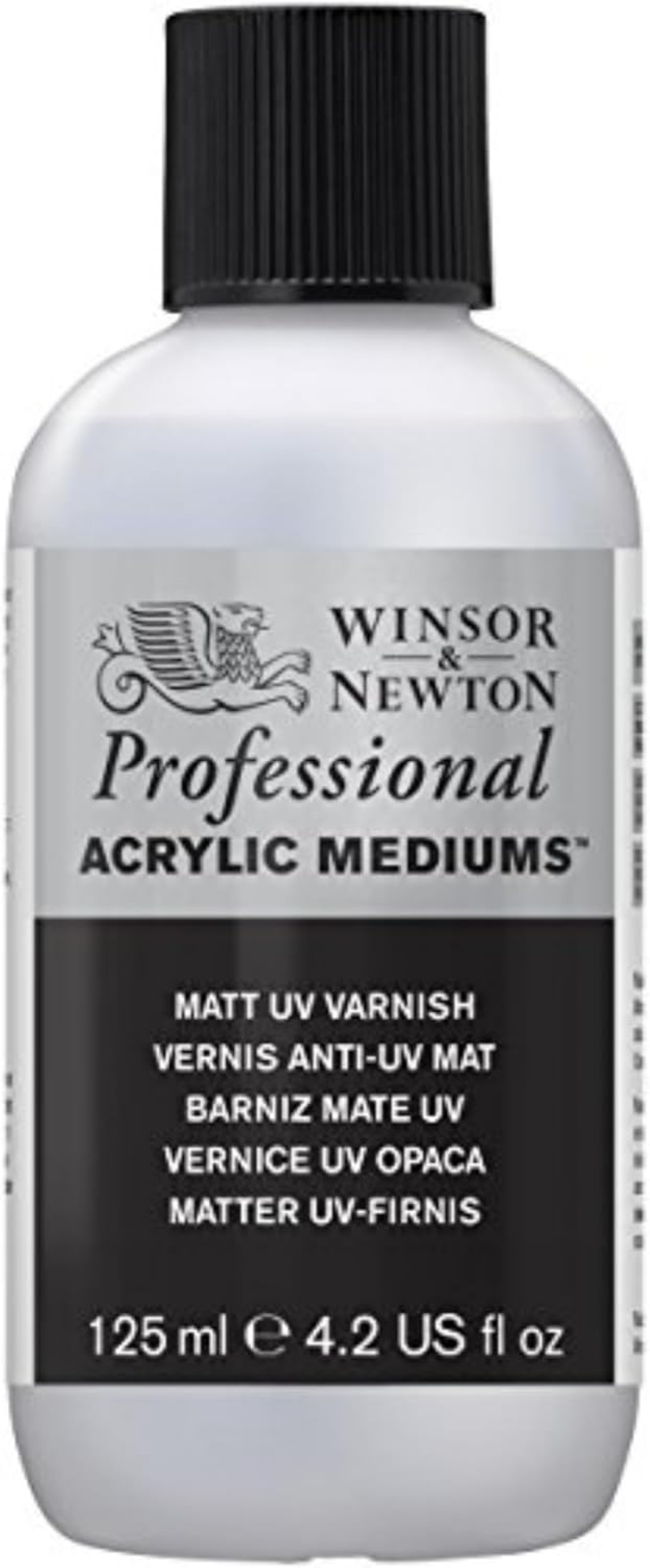 (Satin) - Winsor & Newton 125Ml Acrylic Satin Uv Varnish
