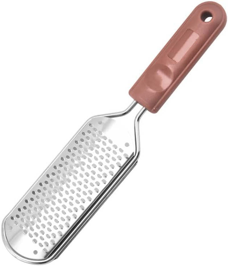 2Pcs Foot File and Callus Remover Tool with 20 Blades,Ergonomic Handle, Pedicure Foot File Kit for Wet/Dry Use on Cracked Heels, Dead Skin and Corns image number 3