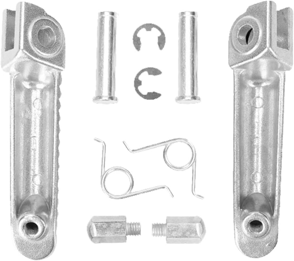 MAX COOL Front Foot Pegs Pedals Suitable for Yamaha YZF R25 R3 MT07 MT09 MT10 MT03 FZ09 FJ09 FZ10 image number 4