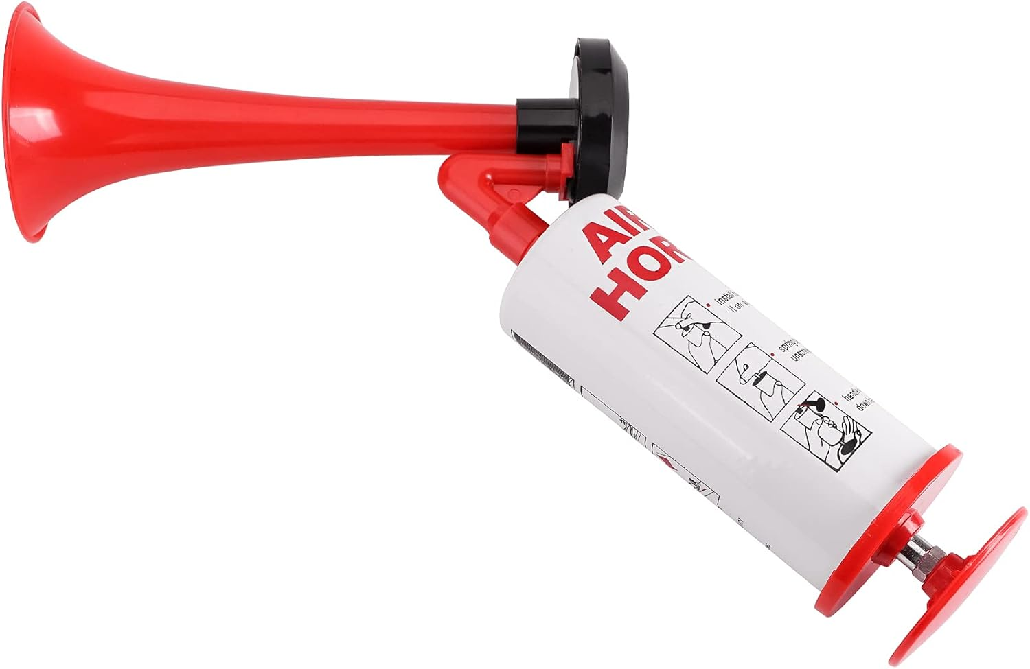 AOLIHAN Handheld Air Horn, Aluminum+Abs Portable Handheld Air Pump Horn