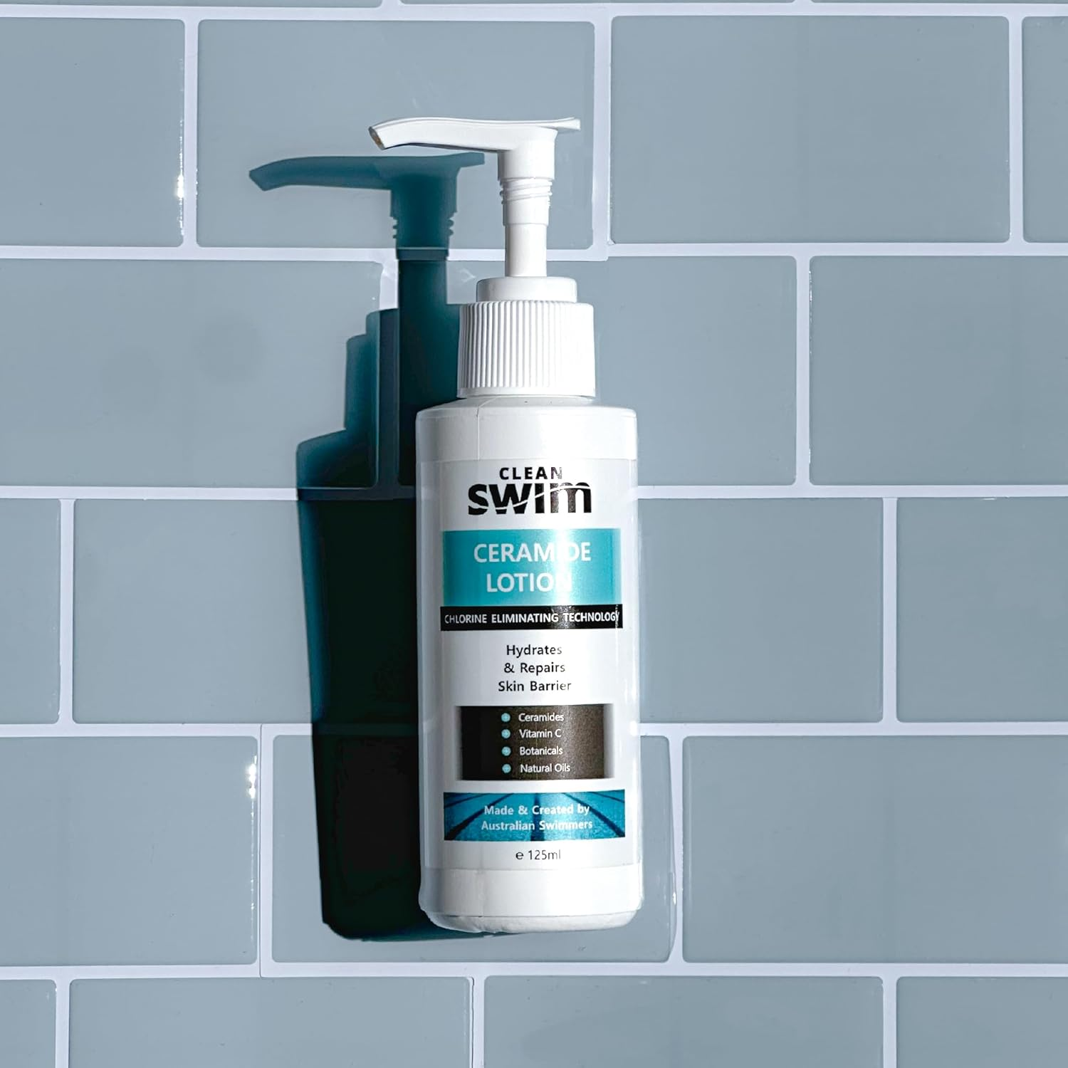 CLEAN SWIM Ceramide Lotion for Your Skin with Ceramides, Vitamin C and Botanicals 125Ml image number 4