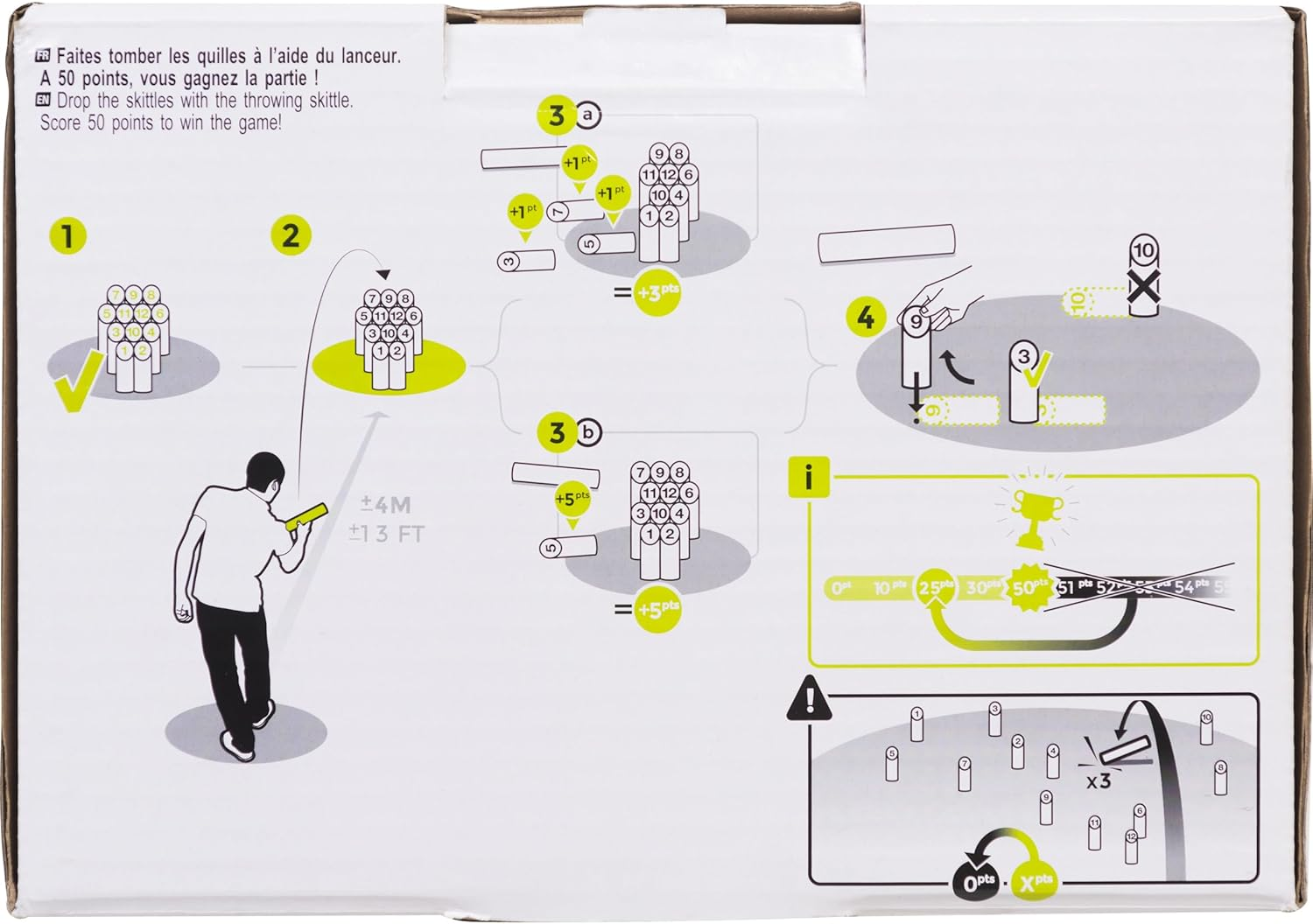 Decathlon Geologic Finnish Skittles Pin Game, Wood, Standard Size image number 2
