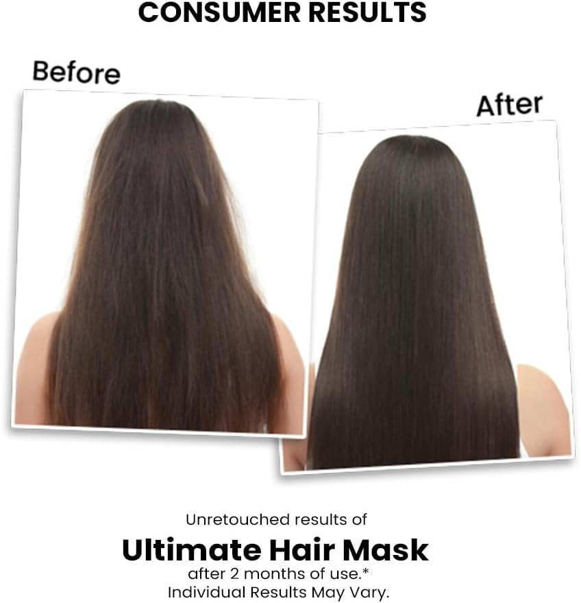 Thriveco Ultimate Hair Mask with Hyaplex&trade;| for Dry, Lifeless, Frizzy, and Damaged Hair | Smooths Frizz, Repairs Damage, Hydrates & Strengthens Hair | 200 Ml image number 3