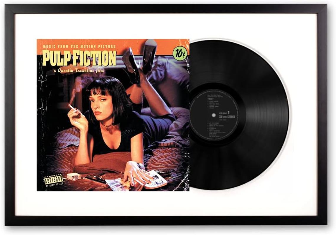 Vinyl Art Various Artists Pulp Fiction Memorabilia Framed image number 4
