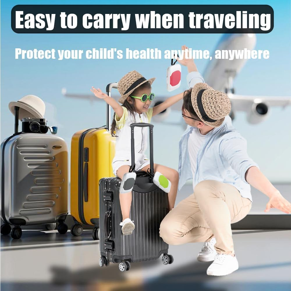 Travel Wipe Holder Reusable Wet Wipe Container Box Strollers Hanging Dispensers Refillable Wipe Case Safe Wet Storage (Green+ Red+ Grey) - Red image number 2