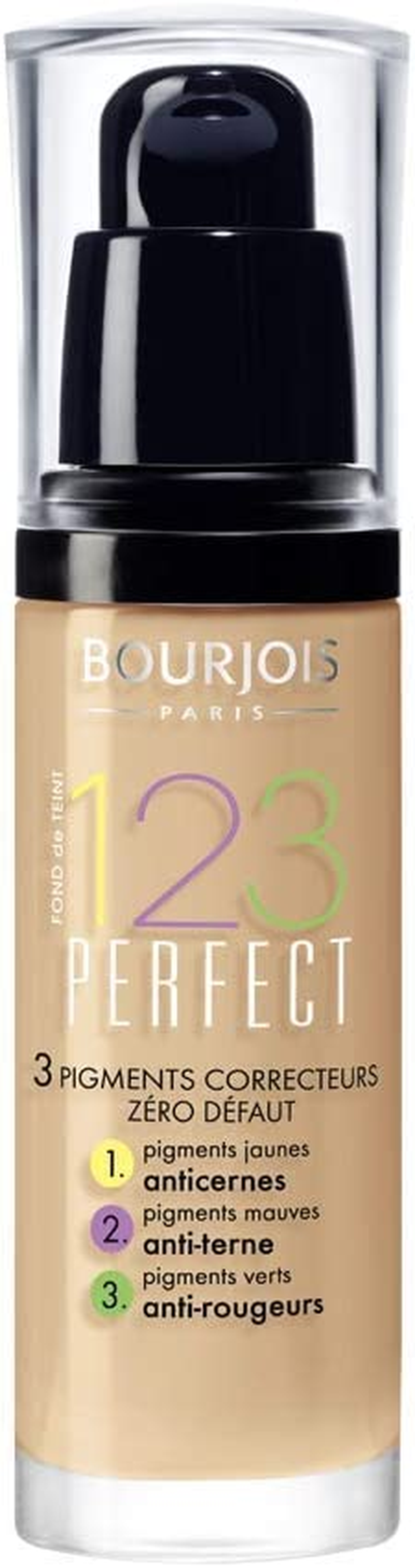 Bourjois Fond De Teint 123 Perfect Foundation for Women, # 54 Beige, 1 Ounce