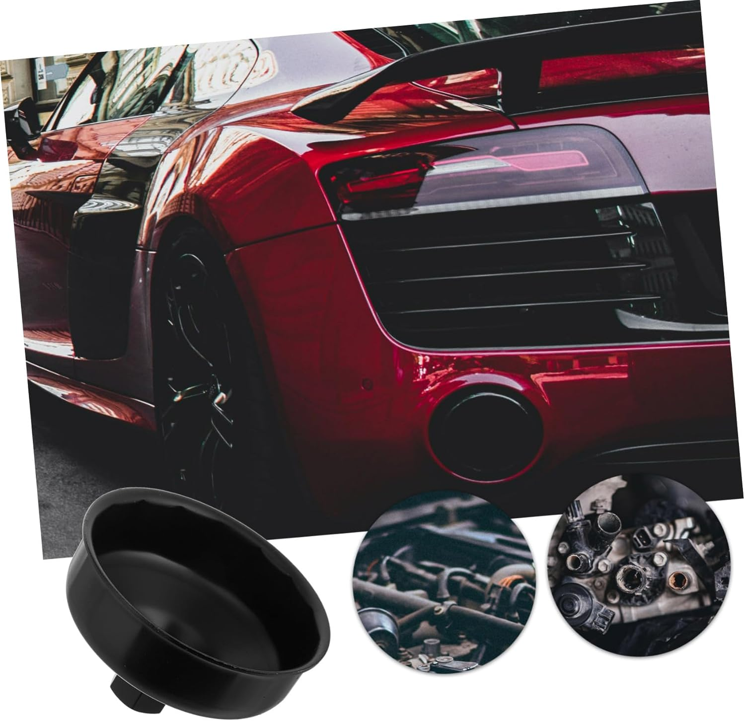 ASAKKURA Oil Filter Cap Wrench Heavy-Duty Filter Pliers Versatile Automotive Maintenance Tool image number 4