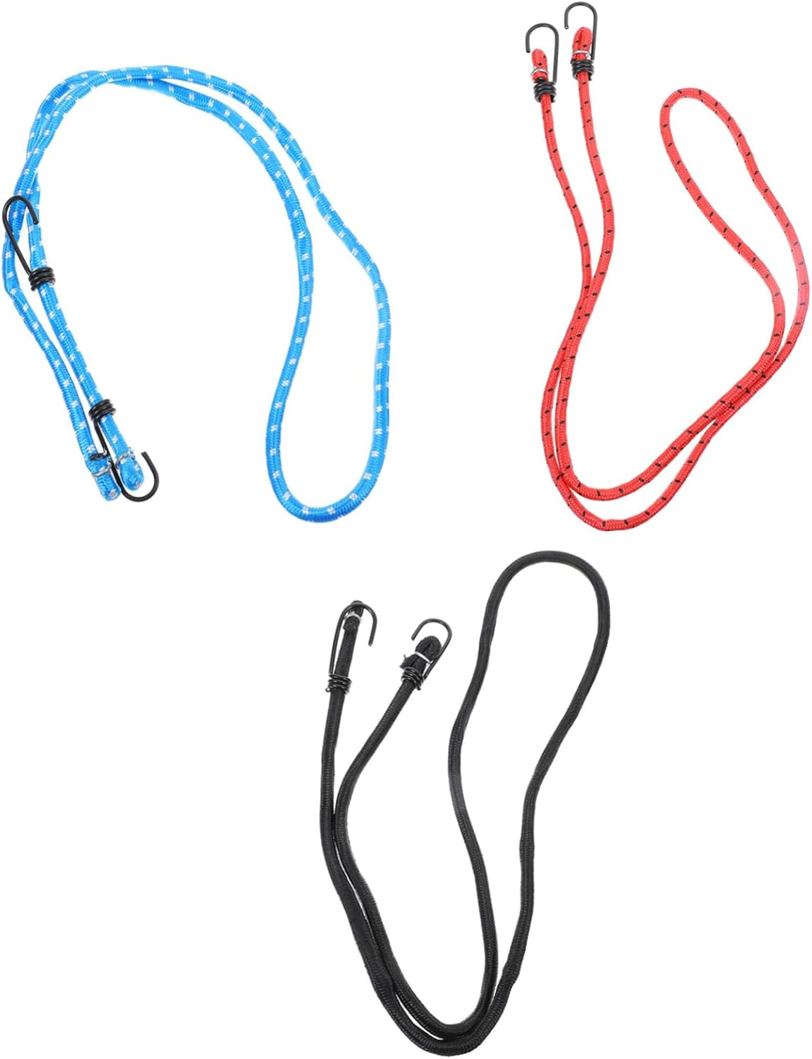 OSALADI 3Pcs Luggage Rack Telescopic Rope Elastic Straps for Cargo Tie-Down Strap Rubber Band Lashing for Luggage Binding for Outdoor Camping and Travel image number 6