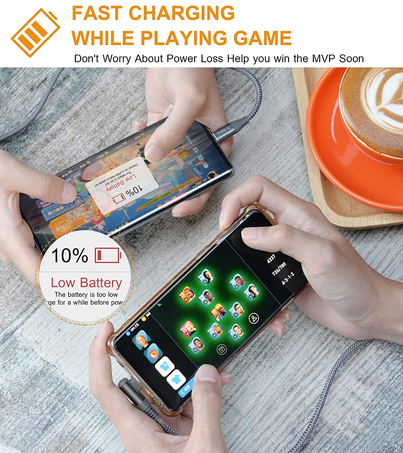 Sweguard USB Type C Charger Cable Right Angle [2-Pack,2M] Iphone 17 Charger Nylon Braided Cord for Iphone 17 16 15 Pro Max Air Plus, Samsung Galaxy S25 S24 S23 S22 S21 S20 S10 S9 S8 Note Pixel LG Moto image number 7