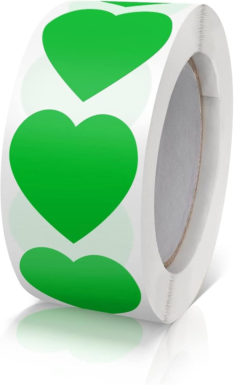 Black Heart Shaped Stickers, 1 Inch Cute Decorative Love Labels for Valentine&rsquo;S Day, Envelopes, Award Charts, Crafting, Scrapbooking, 500 Labels per Roll