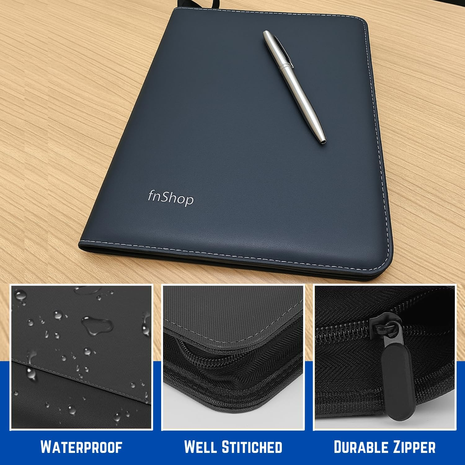 Trading Card Binder 9 Pocket Holds 540 Cards, 30 Double Side Loading Binder Sleeves, Premium Binder with Exo-Tec Material Folder/Album for Sport Card like Pokemon, TCG, MTG & Collectible Games image number 4