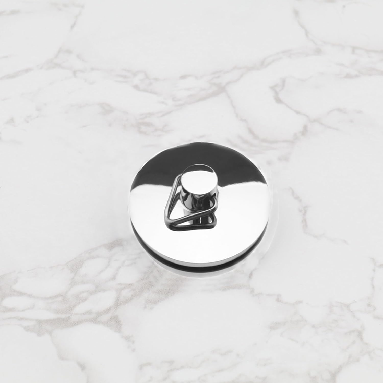 Drain Stopper, 2PCS Stainless Steel Sink Stopper Drain Plug with Pull Ring for Bathtub, Kitchen, Bathroom and Laundry Sink, 45Mm image number 5