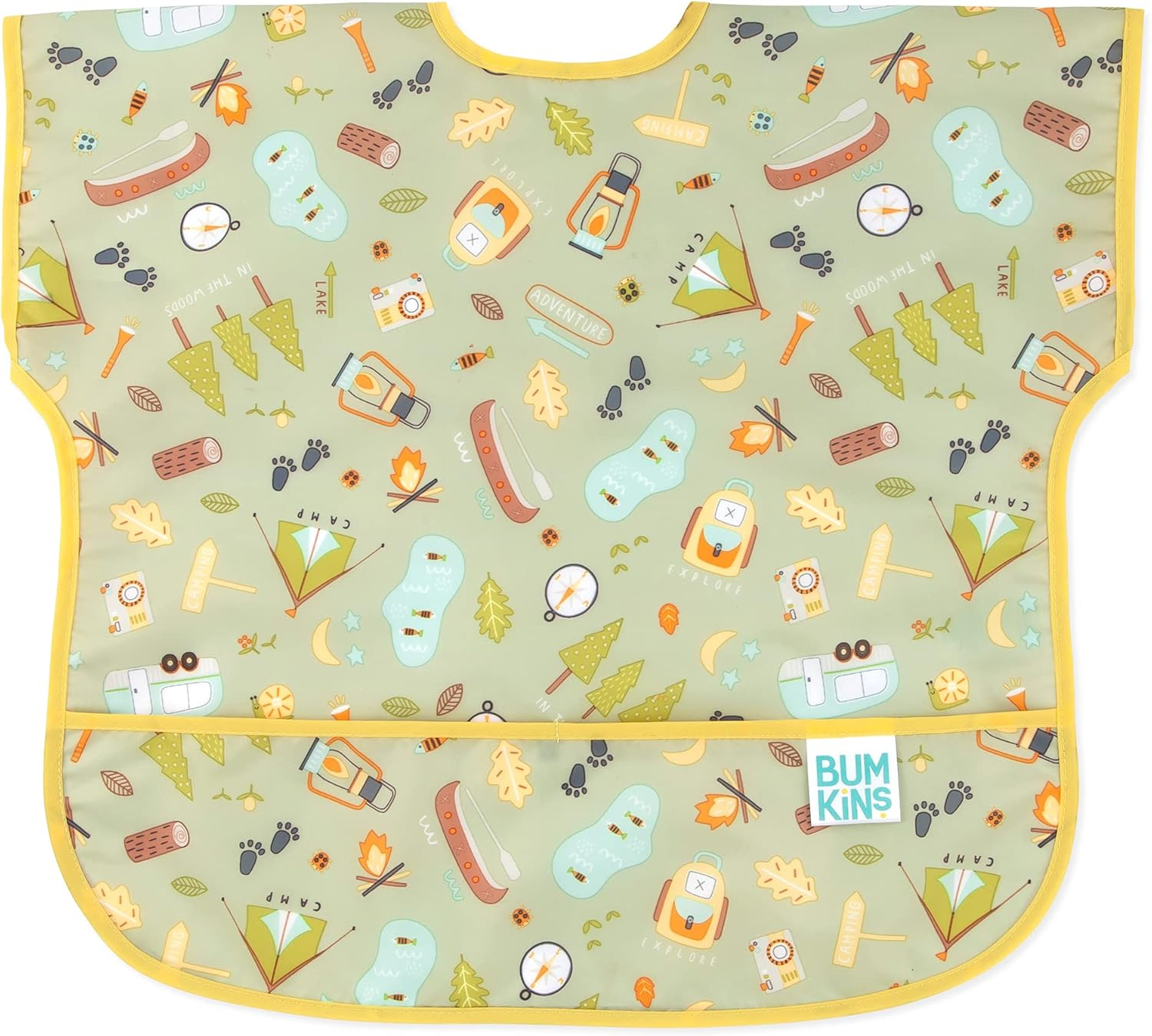 Bumkins Waterproof Junior Bib, Cacti (1-3 Years)