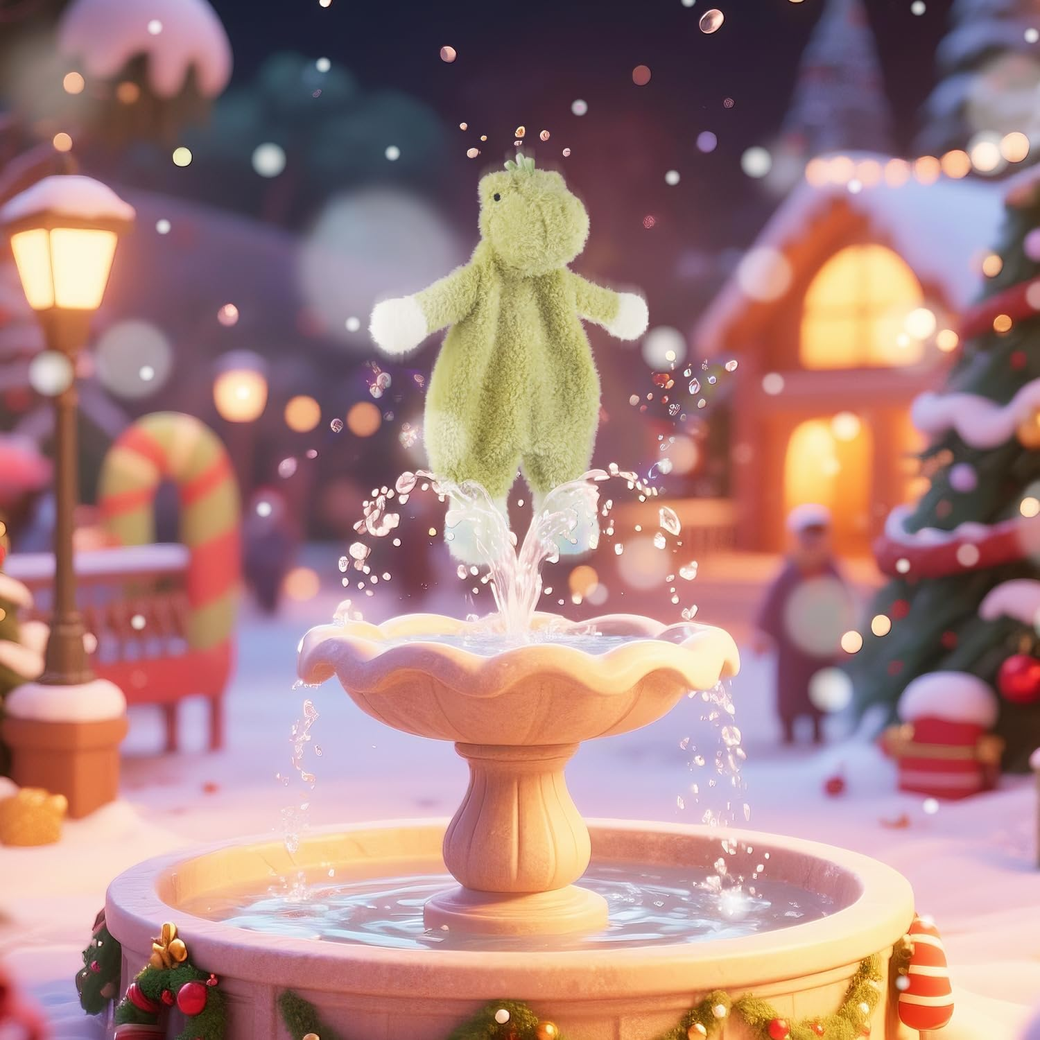 Apricot Lamb Stuffed Animals Hug Dinosaur Security Blanket Infant Snuggler Plush Baby Lovey(Hug Dinosaur, 10 Inches) image number 5